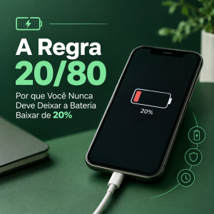 A Regra 2080 Por que Você Nunca Deve Deixar a Bateria Baixar de 20%