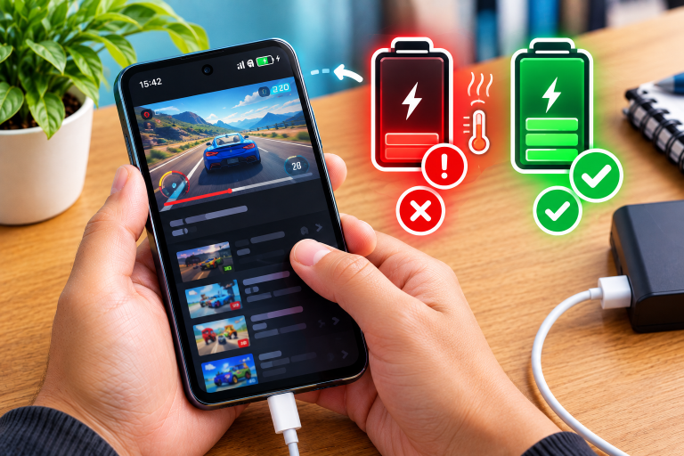 Usar o celular enquanto ele carrega estraga a bateria ou é perigoso?